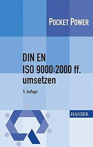 Bild des Verkufers fr DIN EN ISO 9000:2000 ff. umsetzen: Gestaltungshilfen zum Aufbau Ihres Qualittsm zum Verkauf von Die Buchgeister