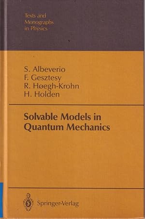 Bild des Verkufers fr Solvable Models in Quantum Mechanics (Texts & Monographs in Physics) zum Verkauf von Die Buchgeister