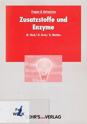 Seller image for Zusatzstoffe und Enzyme for sale by Die Buchgeister