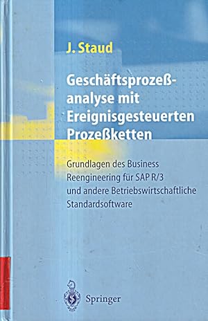 Bild des Verkufers fr Geschftsprozeanalyse mit Ereignisgesteuerten Prozeketten: Grundlagen des Busi zum Verkauf von Die Buchgeister