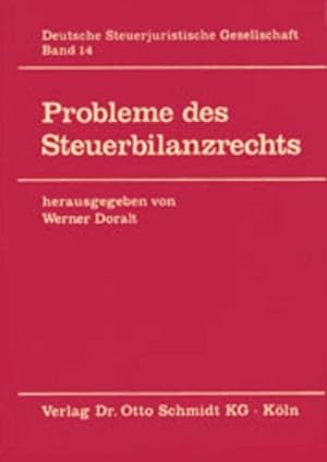 Image du vendeur pour Probleme des Steuerbilanzrechts (DStJG - Verffentlichungen der Deutschen Steuer mis en vente par Die Buchgeister