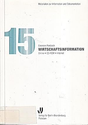 Seller image for Wirtschaftsinformation Online - CD-ROM - Internet for sale by Die Buchgeister