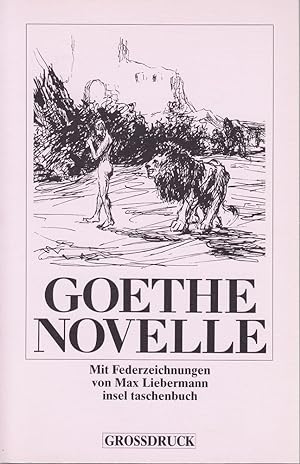 Bild des Verkufers fr Novelle: Mit Federzeichnungen von Max Liebermann und einem Nachwort von Paul St zum Verkauf von Die Buchgeister