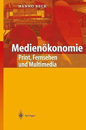 Imagen del vendedor de Medienkonomie: Print, Fernsehen und Multimedia a la venta por Die Buchgeister