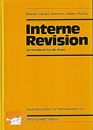 Imagen del vendedor de Interne Revision. Ein Handbuch fr die Praxis a la venta por Die Buchgeister