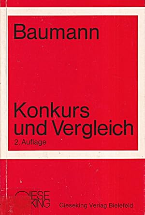 Seller image for Konkurs und Vergleich / Konkurs und Vergleich for sale by Die Buchgeister