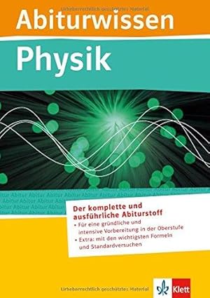 Seller image for Abiturwissen; Physik for sale by Die Buchgeister