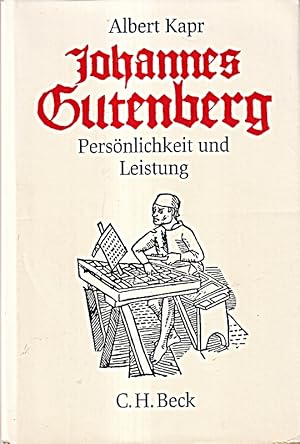 Bild des Verkufers fr Johannes Gutenberg zum Verkauf von Die Buchgeister