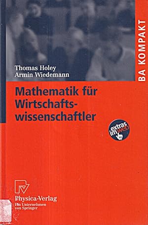 Seller image for Mathematik fr Wirtschaftswissenschaftler (BA KOMPAKT) for sale by Die Buchgeister