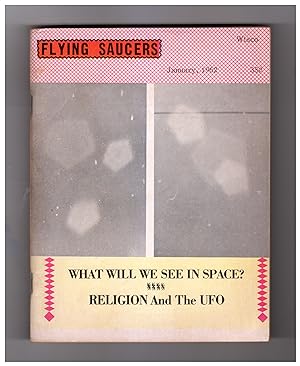 Flying Saucers - January, 1962. Vintage UFO / from the Collection of Max Miller