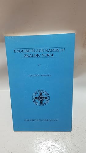 Bild des Verkufers fr English Place-Names in Skaldic Verse. Vol I zum Verkauf von Cambridge Rare Books