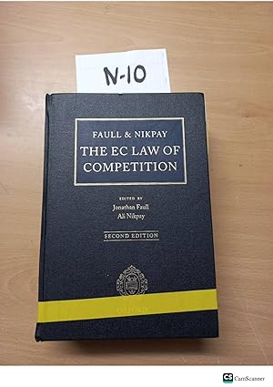 Imagen del vendedor de The EC Law of Competition 2nd ed by Jonathan Faull, Ali Nikpay a la venta por UK LAW BOOK SELLERS LTD