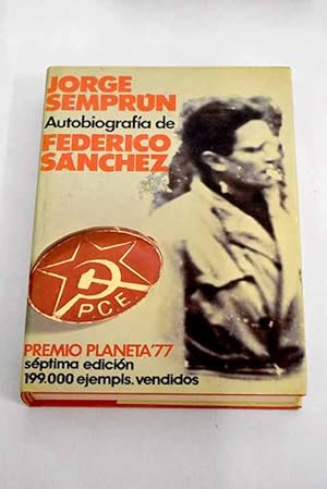 Imagen del vendedor de Autobiografía de Federico Sánchez a la venta por Alcaná Libros