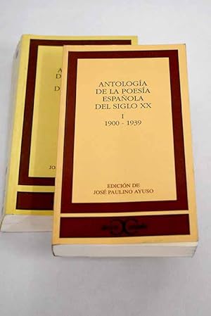 Seller image for Antologa de la poesa espaola del siglo XX for sale by Alcan Libros