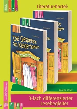 Immagine del venditore per KidS - Literatur-Kartei: "Das Gespenst am Kleiderhaken" 3-fach differenzierter Lesebegleiter venduto da AHA-BUCH GmbH