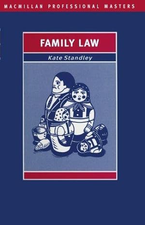 Image du vendeur pour Family Law (Palgrave Professional Masters (Law) S.) mis en vente par WeBuyBooks