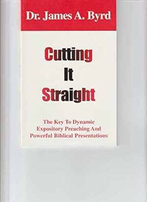 Seller image for Cutting It Straight for sale by -OnTimeBooks-