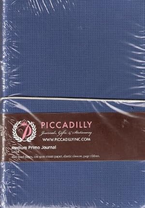 Image du vendeur pour Piccadilly Blue Medium Lined Primo Journal mis en vente par ZBK Books