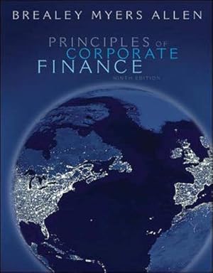 Seller image for Principles of Corporate Finance with S&P bind-in card for sale by ZBK Books