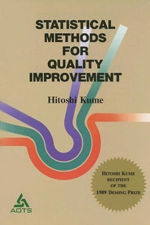 Seller image for Statistical Methods for Quality Improvement for sale by ZBK Books