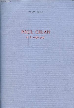 Seller image for Paul Celan et le corps juif. for sale by Le-Livre