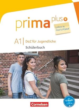 Bild des Verkufers fr prima plus A1 Band 1 - Schlerbuch mit Audios online : Leben in Deutschland zum Verkauf von AHA-BUCH GmbH