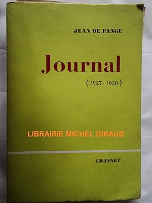 Journal (1927-1930)