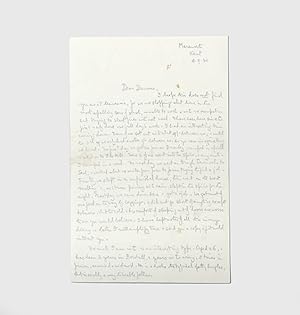 Original Autograph Letter Signed from Coco Chanel by CHANEL, COCO