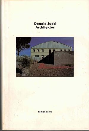 Seller image for Donald Judd: Architektur for sale by DIAMOND HOLLOW BOOKS / MILES BELLAMY