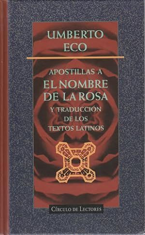El nombre de la rosa - ECO, UMBERTO: 9788426403568 - AbeBooks