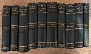 The Historians of Scotland Vols. 1 - 10 1st ed skene etc Edmonston Douglas