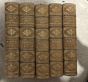 The Life of the Prince Consort Prince Albert and His Times volume 1 2 3 4 5