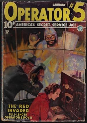 OPERATOR #5: January, Jan. 1935 ("The Red Invader")