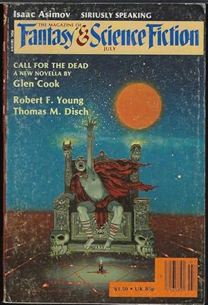 Seller image for The Magazine of FANTASY AND SCIENCE FICTION (F&SF): July 1980 for sale by Books from the Crypt