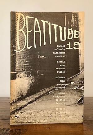 Seller image for Beatitude 15 (XV) Poetry in Progress 9 for sale by Long Brothers Fine & Rare Books, ABAA