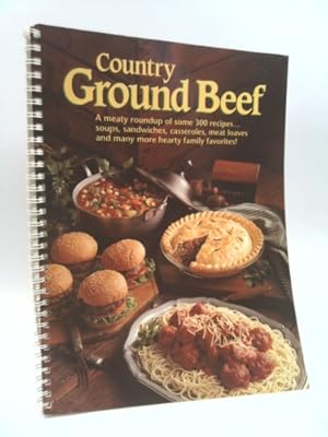 Seller image for Country Ground Beef by Piepenbrink, Linda (1993) Spiral-bound for sale by ThriftBooksVintage