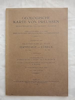 Geologische Karte von Preussen und benachbarten Ländern.