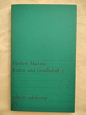 Kultur und Gesellschaft 2. edition suhrkamp 135.
