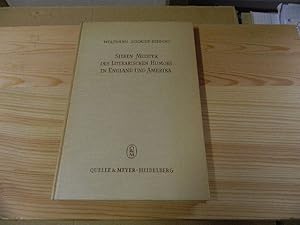 Imagen del vendedor de Sieben Meister des literarischen Humors in England und Amerika a la venta por Versandantiquariat Schfer