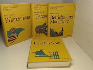 Seller image for Landwirtschaftliches Lehrbuch in 4 Bnden. Band 1: Pflanzenbau; Band 2: Tierzucht; Band 3 Landtechnik; Band 4: Betriebs- und Marktlehre. for sale by Antiquariat Silvanus - Inhaber Johannes Schaefer