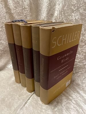 Bild des Verkufers fr Gesammelte Werke in fnf Bnden zum Verkauf von Antiquariat Jochen Mohr -Books and Mohr-
