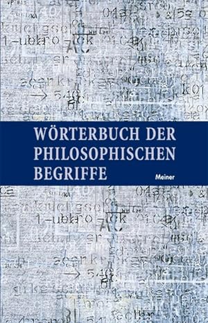Bild des Verkufers fr Wrterbuch der philosophischen Begriffe, Sonderausgabe zum Verkauf von Bcherbazaar