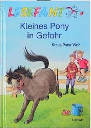 Bild des Verkufers fr Kleines Pony in Gefahr zum Verkauf von Versandantiquariat Felix Mcke