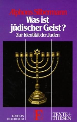 Seller image for Was ist jdischer Geist? Zur Identitt der Juden for sale by Versandantiquariat Felix Mcke