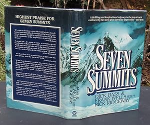 Bild des Verkufers fr Seven Summits. 1986 FIRST PRINTING --- SIGNED BY SEVERAL zum Verkauf von JP MOUNTAIN BOOKS