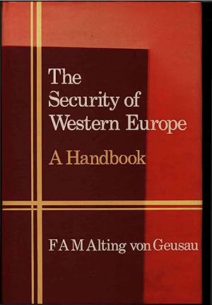 Imagen del vendedor de The security of Western Europe. a la venta por Antiquariat Bookfarm