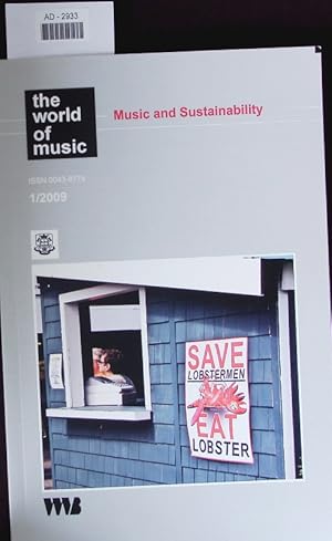 Seller image for Music and sustainability. for sale by Antiquariat Bookfarm