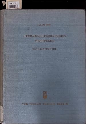 Seller image for Strmungstechnisches Messwesen. for sale by Antiquariat Bookfarm