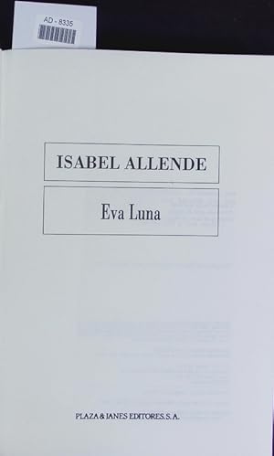 Seller image for Eva Luna. for sale by Antiquariat Bookfarm