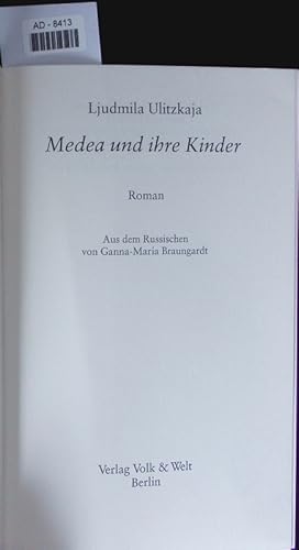 Imagen del vendedor de Medea und ihre Kinder: Roman. a la venta por Antiquariat Bookfarm